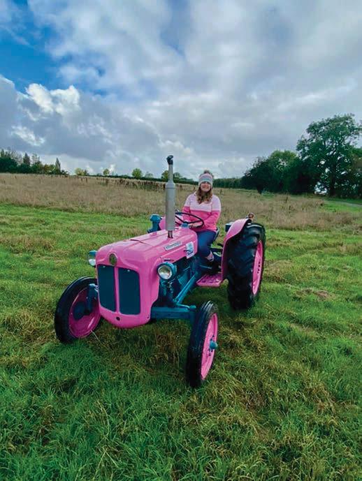 Let's hear it for the girls - women in the tractor seat