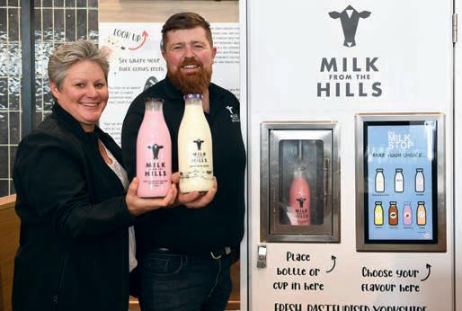 Fodder first with fresh milk vending machine
