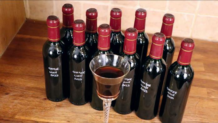 Ginger wine is a real blast from the past, and easy to make at home!
