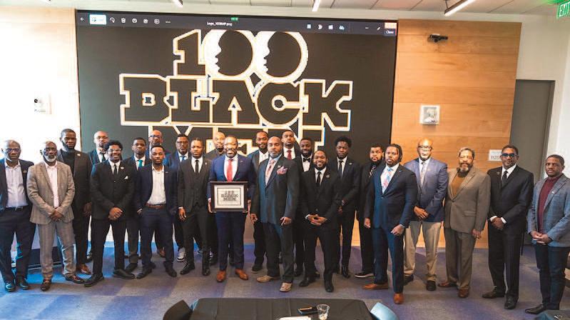 100 Black Men, Annual Pinning Ceremony recognizes members and honors Council President Kenyatta Johnson