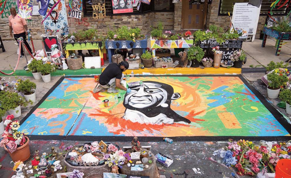 To commemorate the death of George Floyd, the DOJ shut down police reform