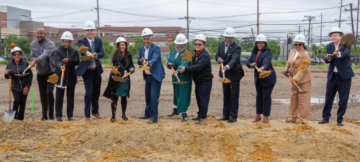 The Michaels Organization and Housing Authority of the City of Camden celebrate groundbreaking for Ablett Village
