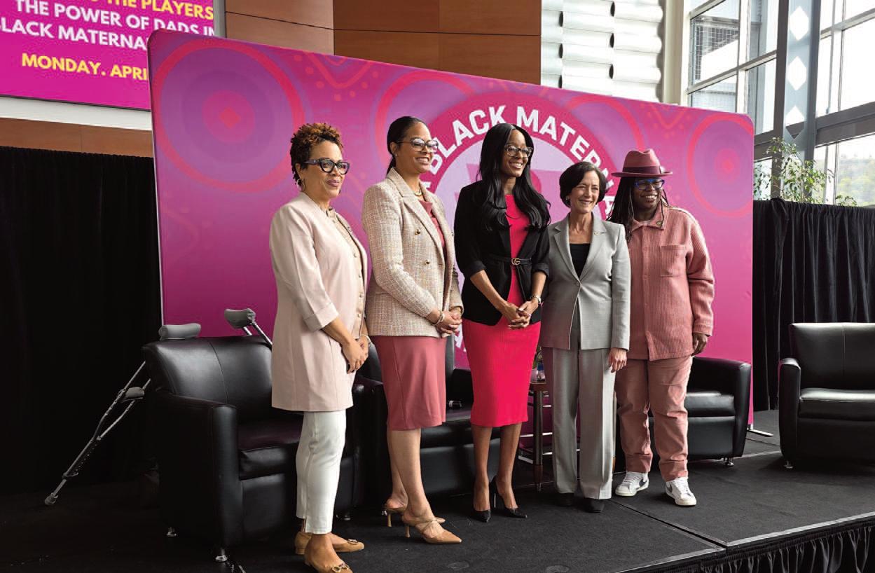 DHS highlights efforts to improve maternal care and access across Pennsylvania at Black Maternal Caucus' Black Maternal Health Week Summit