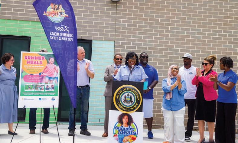 City Kicks off the Start of Summer Meals Programming at Vare Recreation Center