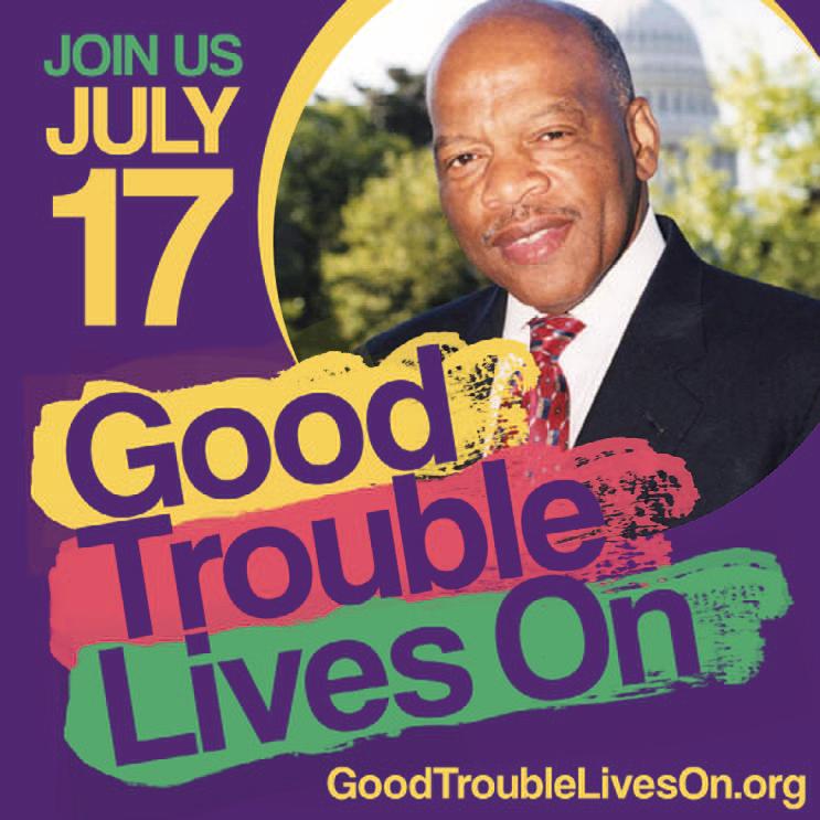 "Good Trouble Lives On” National Day of Action builds on momentum against authoritarianism, Fight for Civil Rights