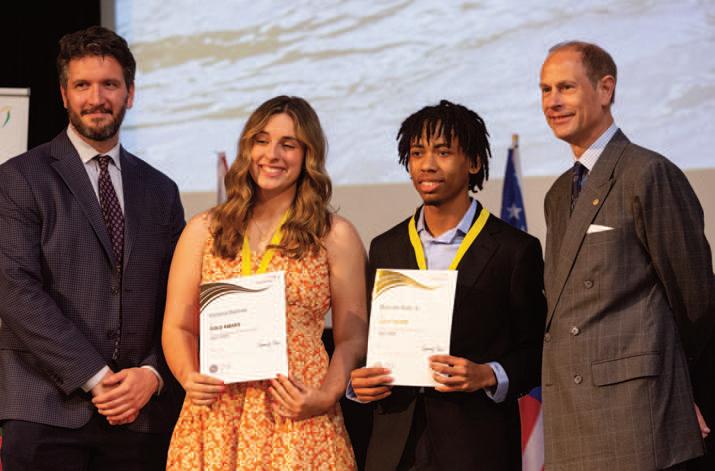 Philadelphia student awarded prestigious Duke of Edinburgh's Gold Award