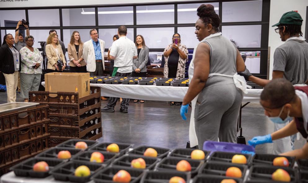 Real Opportunities, Real Impact: PA Dept of Labor & Industry (L&I) Secretary Nancy A. Walker visits the Philabundance Community Kitchen