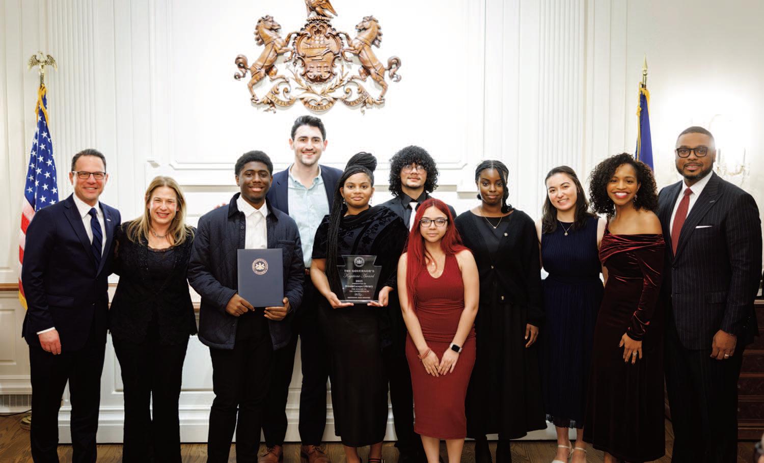 Governor Shapiro, First Lady Shapiro, Lieutenant Governor Davis, and Second Lady Holmes Davis honor everyday Pennsylvanians who have made a lasting difference in their communities