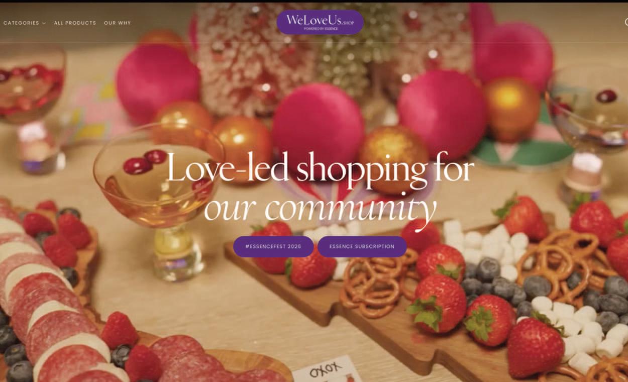 ESSENCE Launches 'WeLoveUs.shop powered by ESSENCE,' a community commerce platform built to answer one of the toughest labor and economic markets in decades