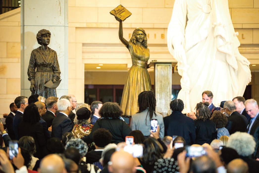 US Capitol unveils statue of teen civil rights icon Barbara Rose Johns, taking Robert E. Lee's spot