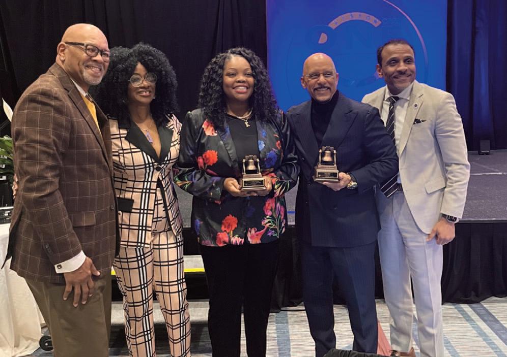 Village Voice Award for Activism in Public Education presented to City Council Majority Leader Katherine Gilmore Richardson