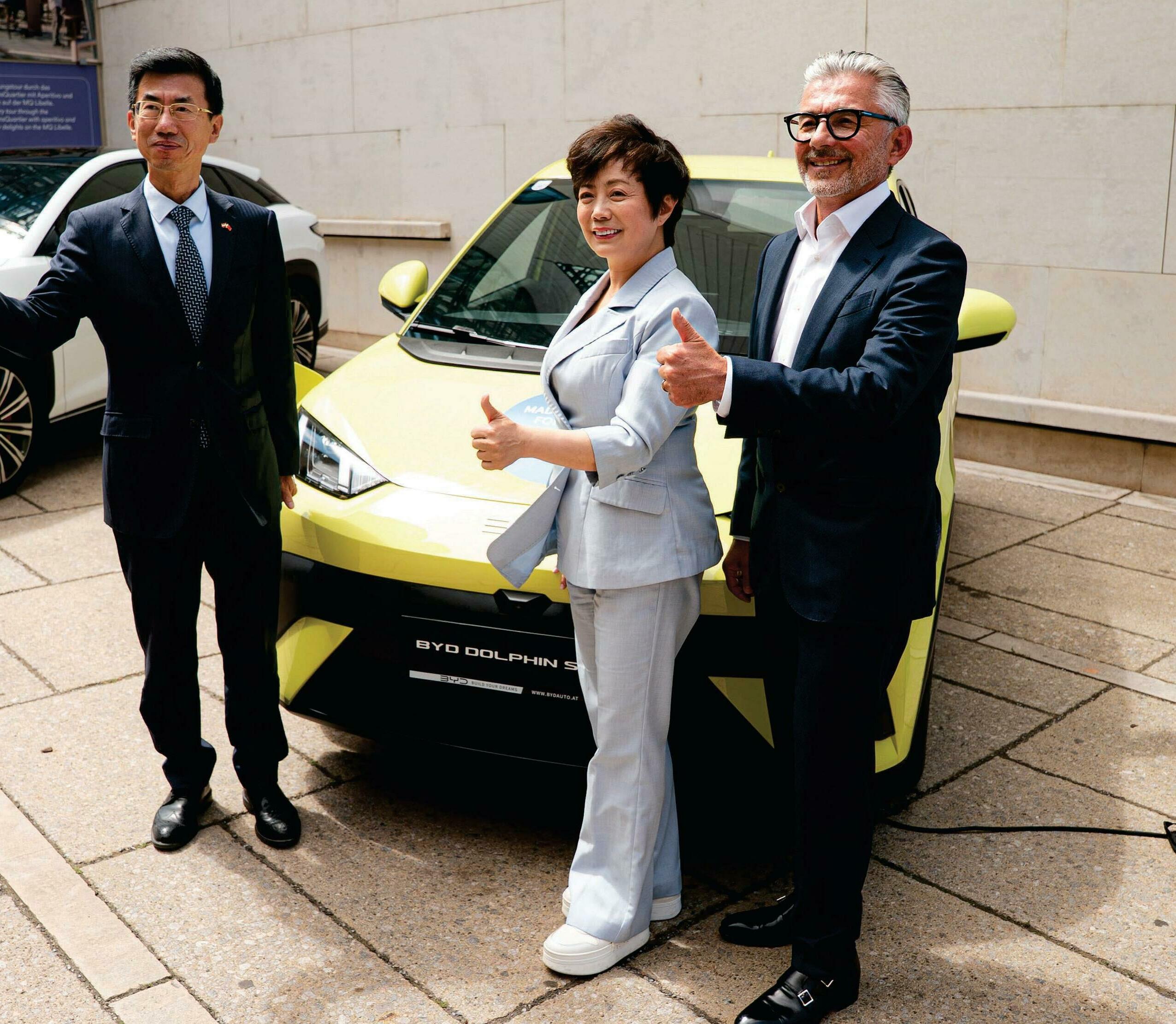 BYD BEAT TESLA. NOW IT'S IN THE DRIVER'S SEAT.