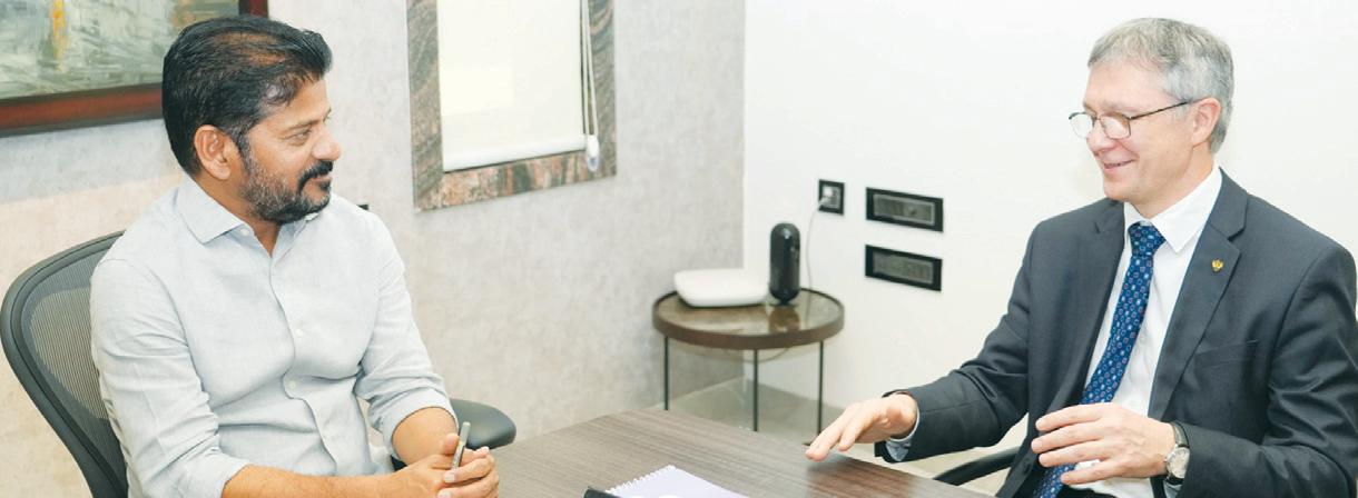 సిఎం రేవంత్ రష్యా కాన్సుల్ జనరల్ భేటీ