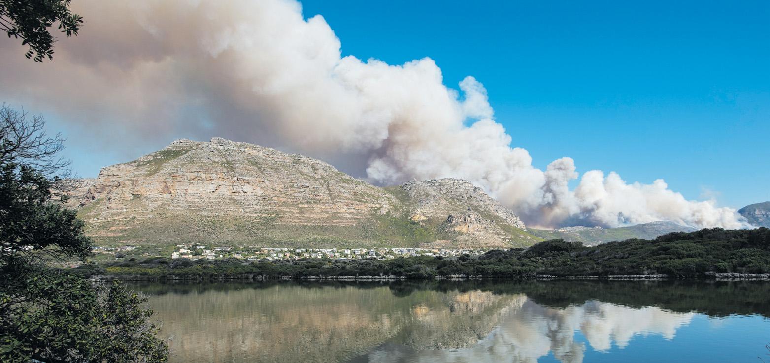 fast-moving, terrifying Cape fire