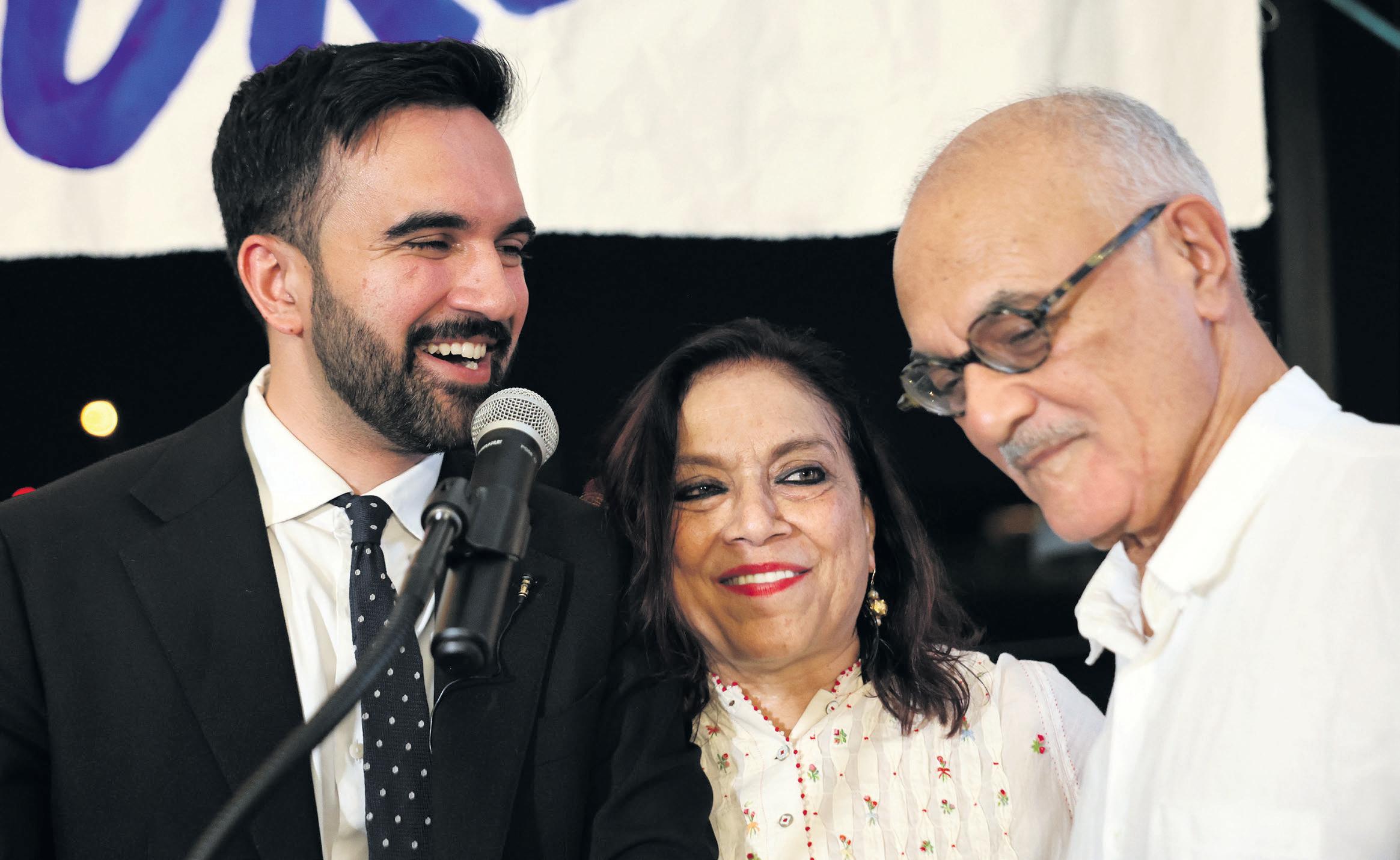 New York City's top candidate for mayor was an SA schoolboy