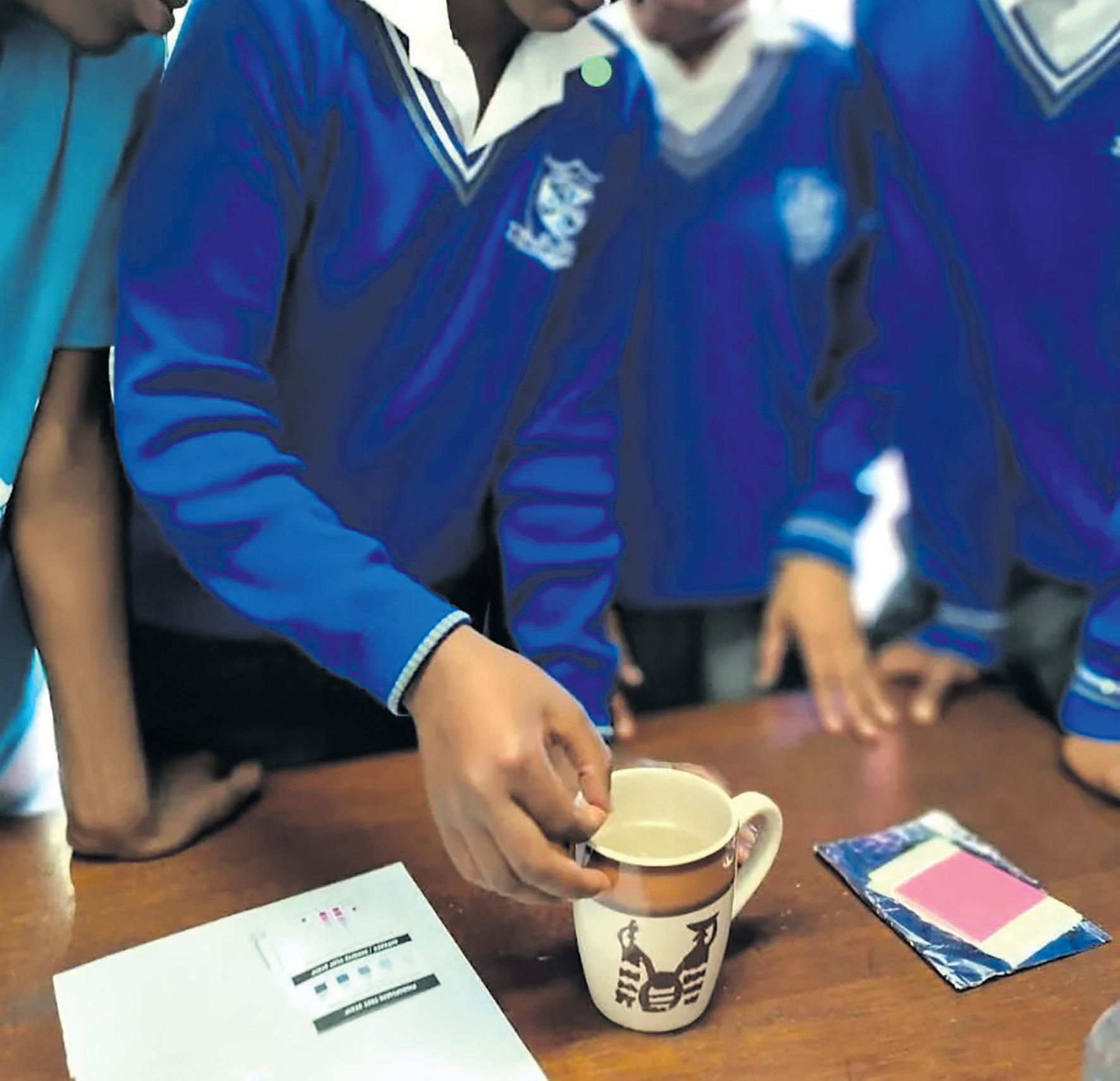 Kids test their schools' water supplies - and 40% of the samples are unsafe to drink