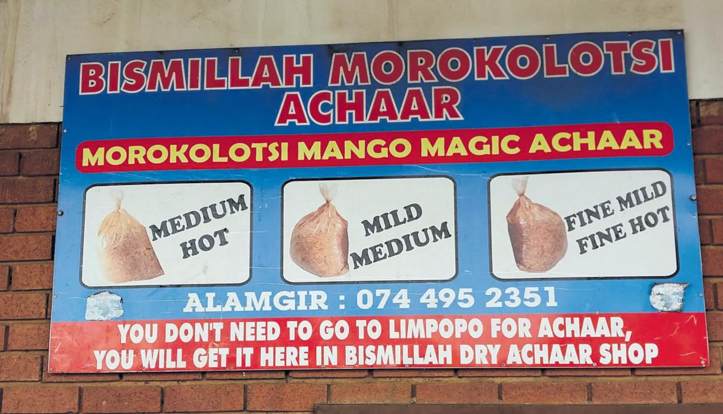 Atomic orange atchar is fiery empowerment that really hits the hot spot