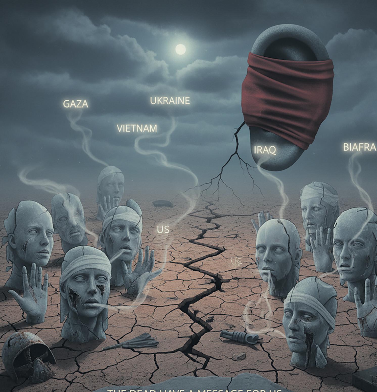 Lessons of war from the dead