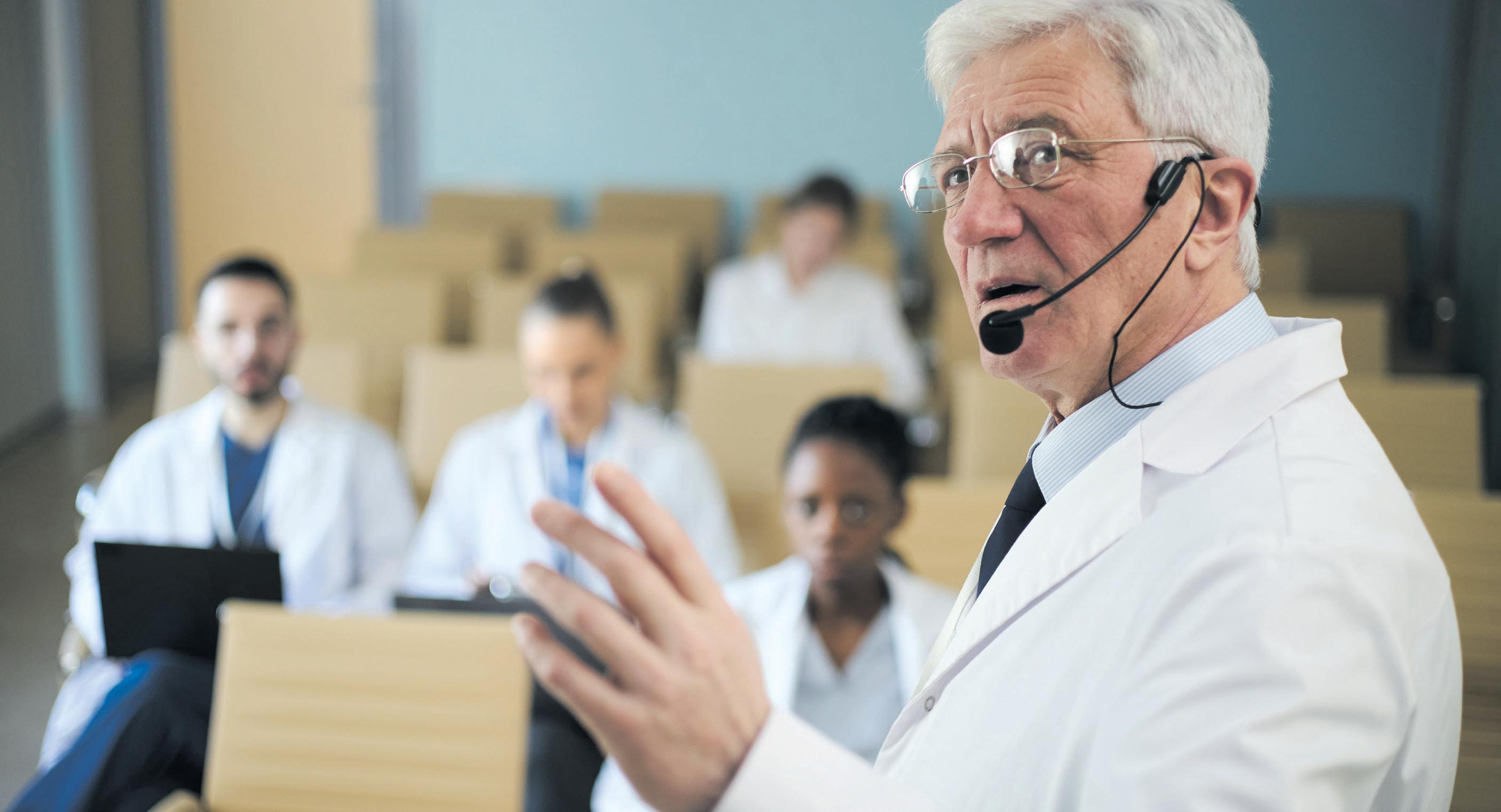 There is no retirement age for clinical wisdom of doctors