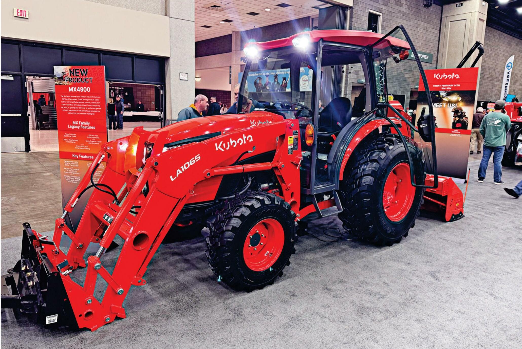 Kubota Introduces MX4900 Utility Tractor