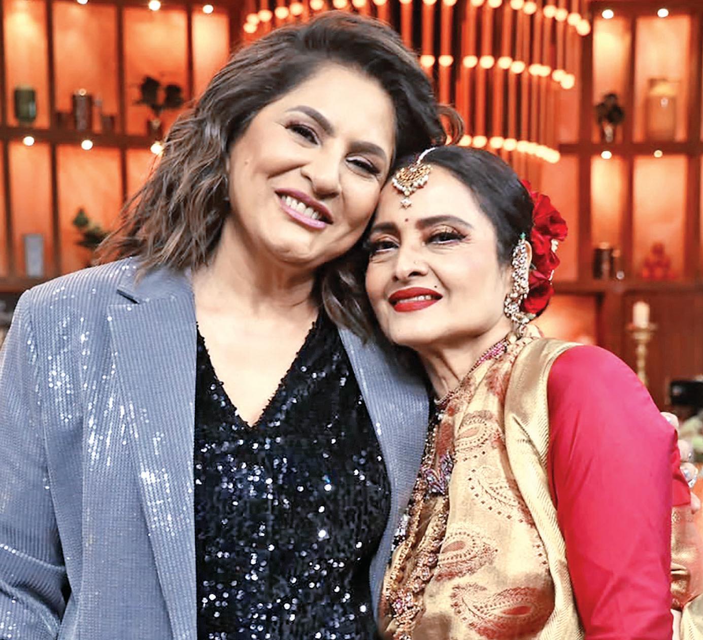 When Archana asked about 'He' in Rekha's life