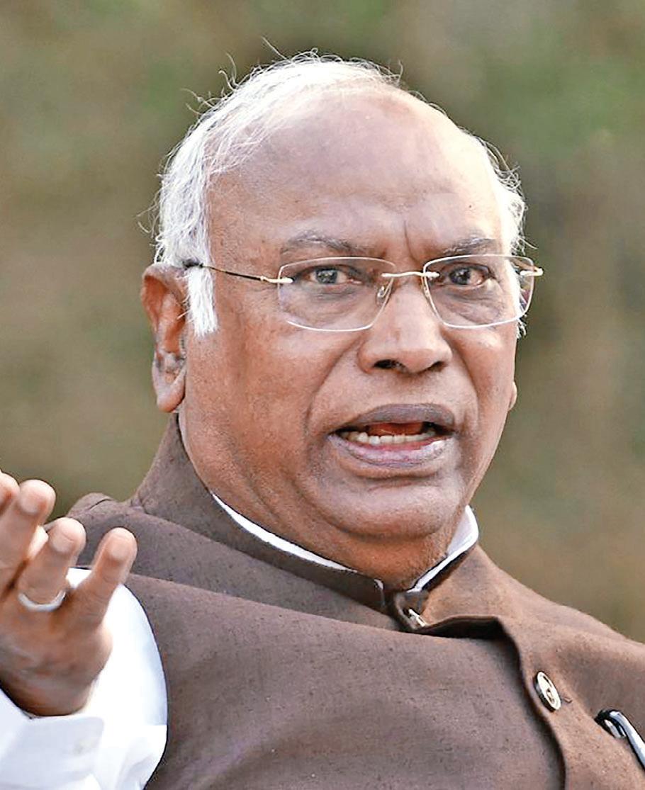 Poor people suffering brunt of 'Manuvaad' under BJP: Kharge