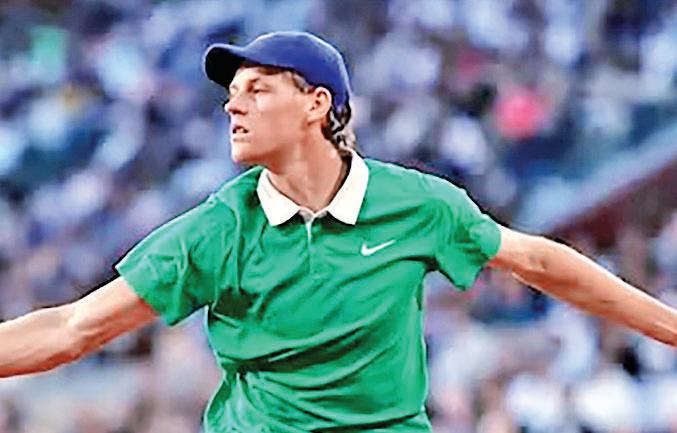 Sinner storms into French Open quarterfinal