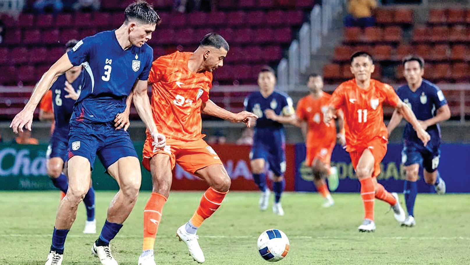 India lose 0-2 to Thailand
