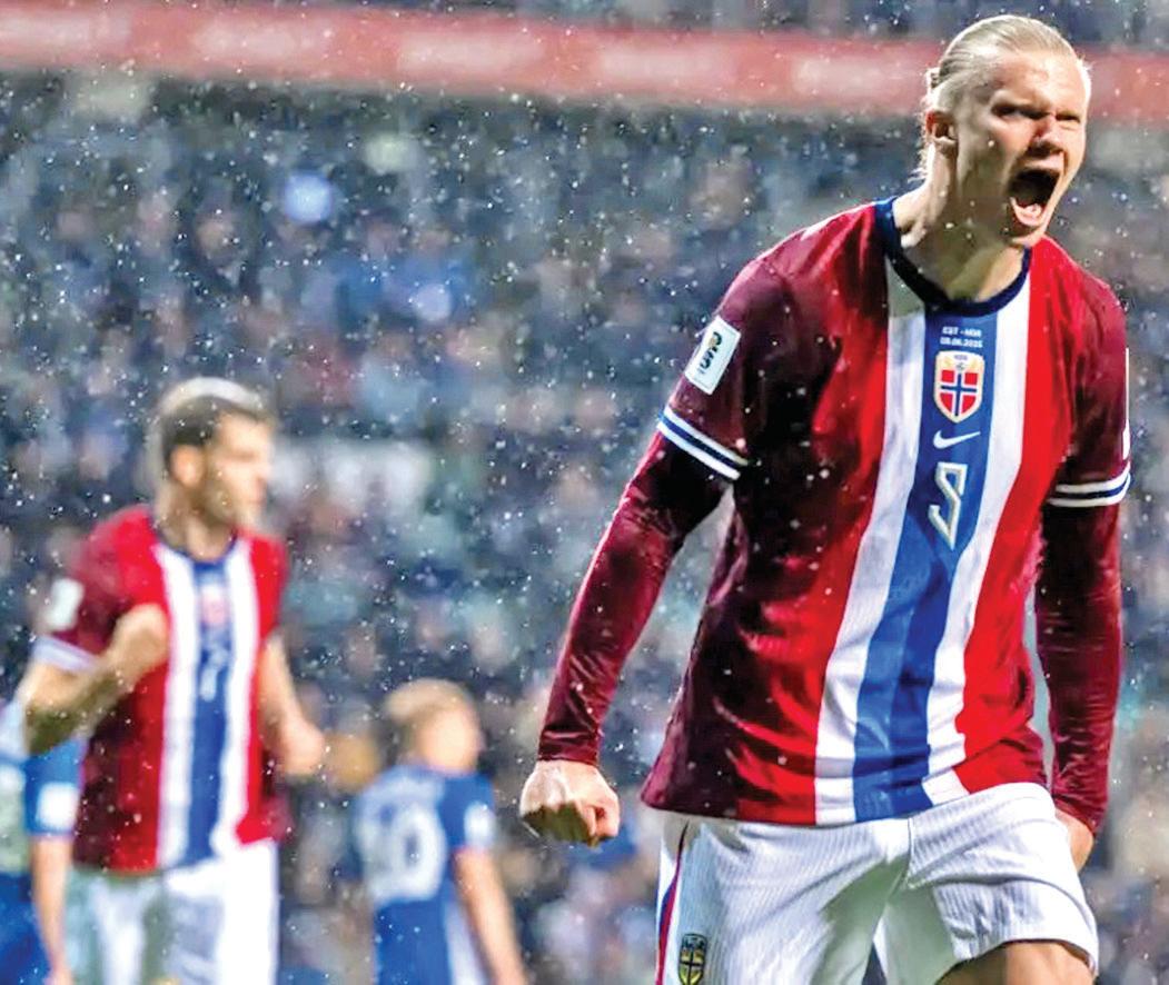 Haaland Scores as Norway Beat Estonia 1-0 in Qualifiers