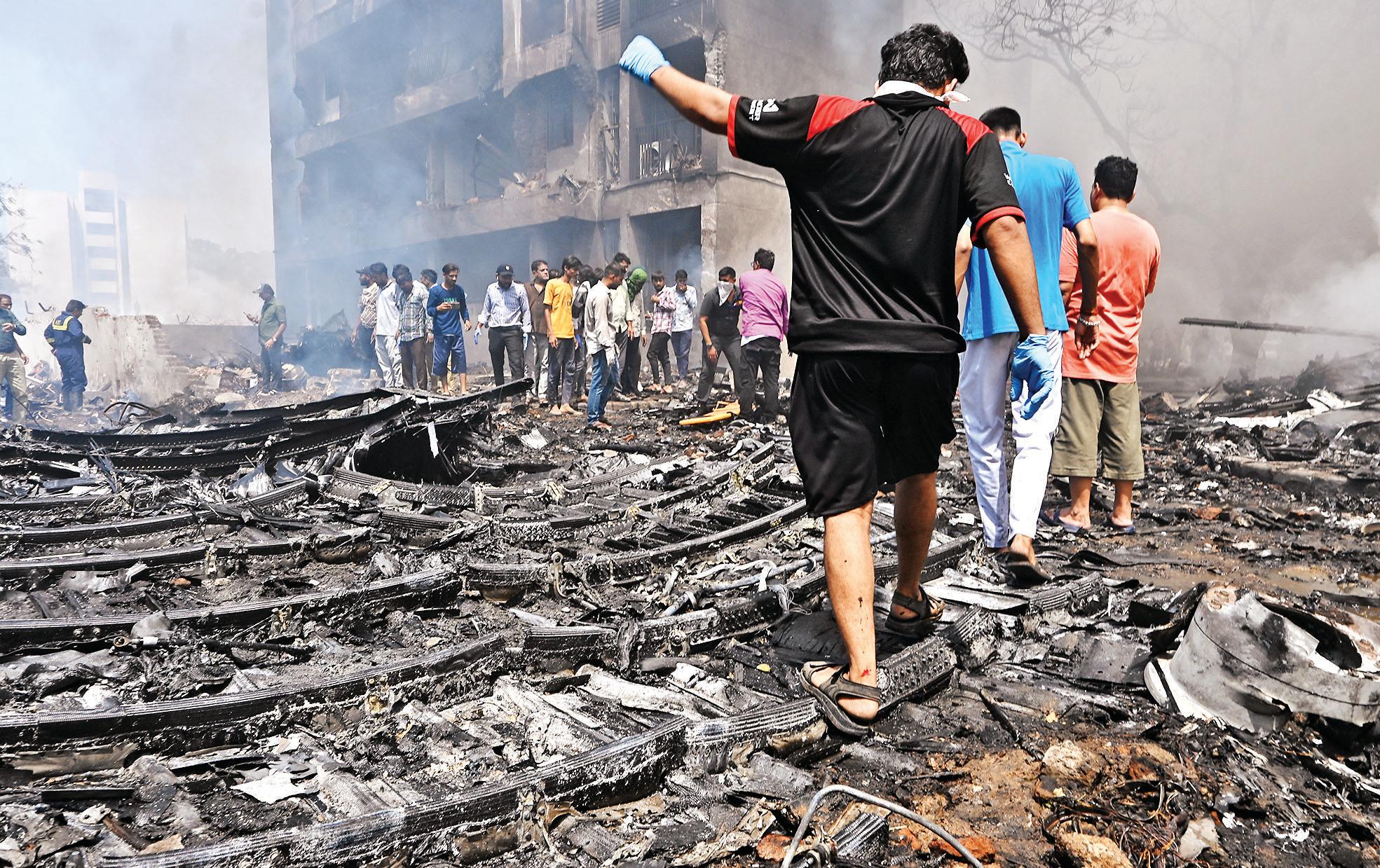 Civil Hospital Sees Chaos, Cries and Confusion