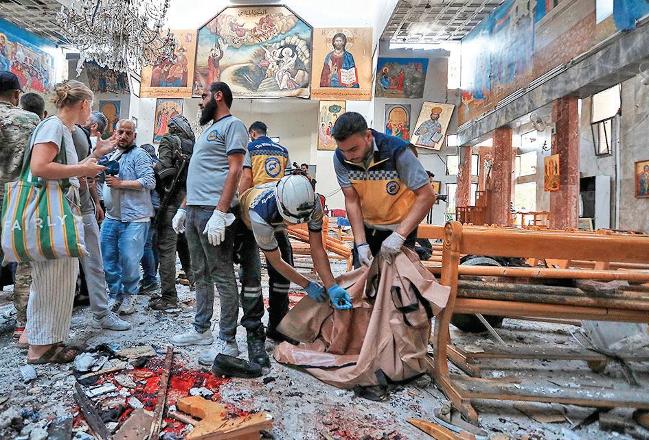 Damascus church suicide bombing: Toll touches 22