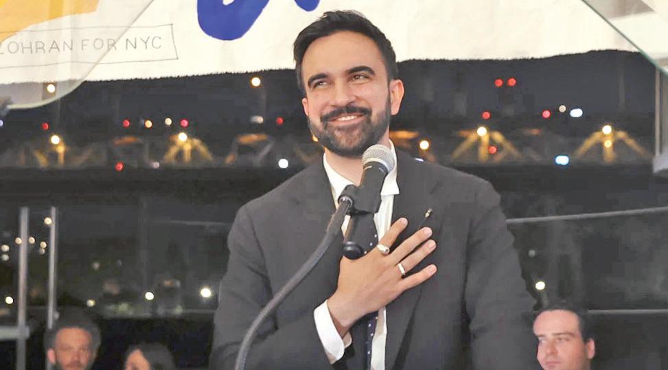 Indian-American Zohran Mamdani wins Dems' primary race for NY mayor