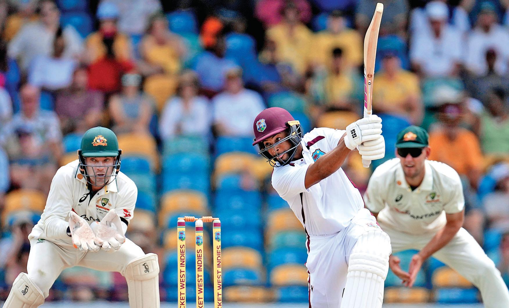 Australia Routed for 180 in Barbados Test