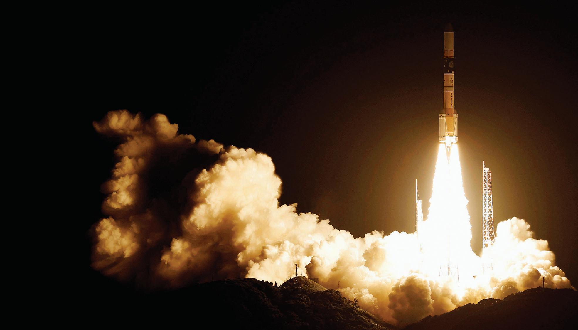 Japan's Launches Climate Monitoring Satellite