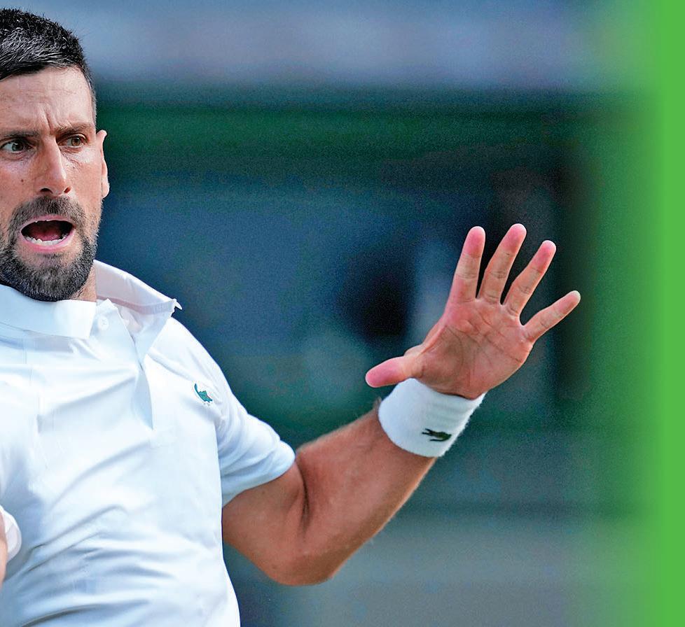 Djokovic powers into third round