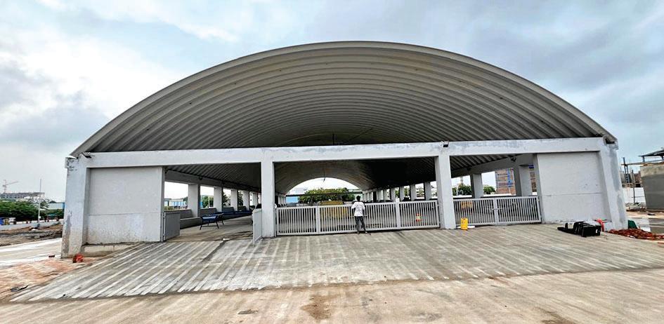 Dedicated shelter for stray dogs on cards