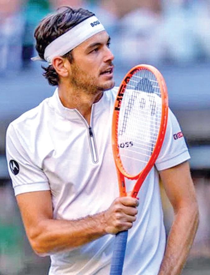 Fritz Reaches Fourth Round