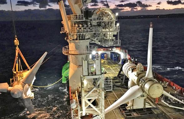 Underwater turbine is a breakthrough for tidal energy