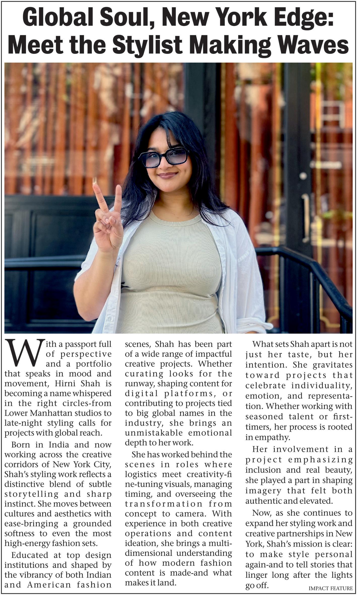 Global Soul, New York Edge: Meet the Stylist Making Waves