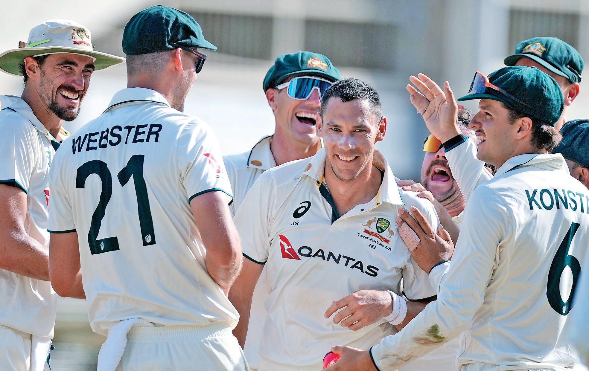 Australia thrash West Indies