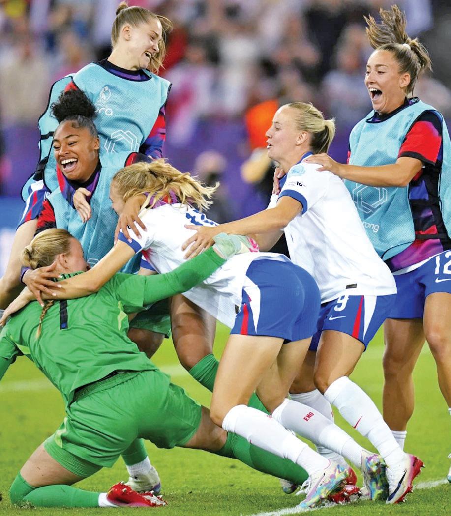 England stun Sweden with penalty comeback