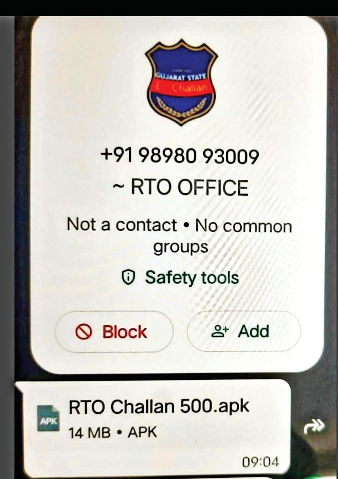 Fraudsters drain bank a/cs using fake RTO e-challans