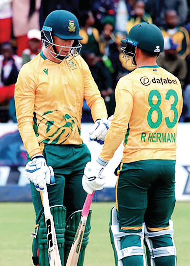 South Africa Sail Into Final of T20I Tri-series