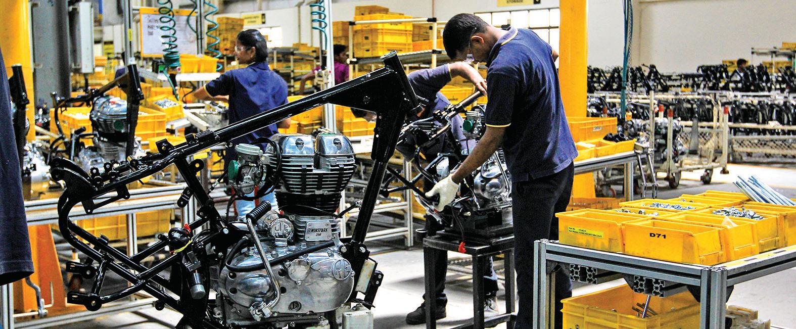Industrial Output Growth Slows to 10-Month Low