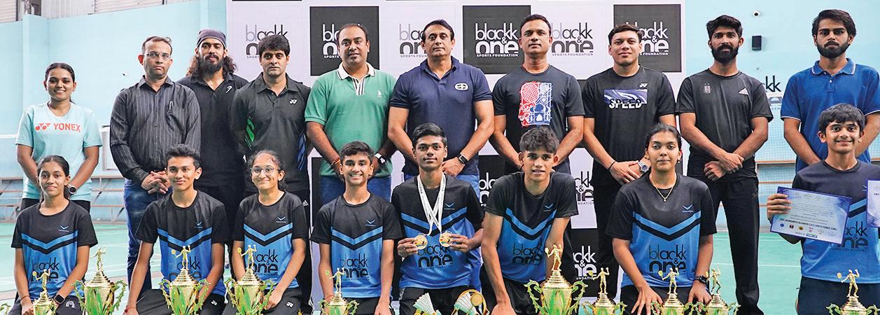 C'ship medal-winning shuttlers felicitated