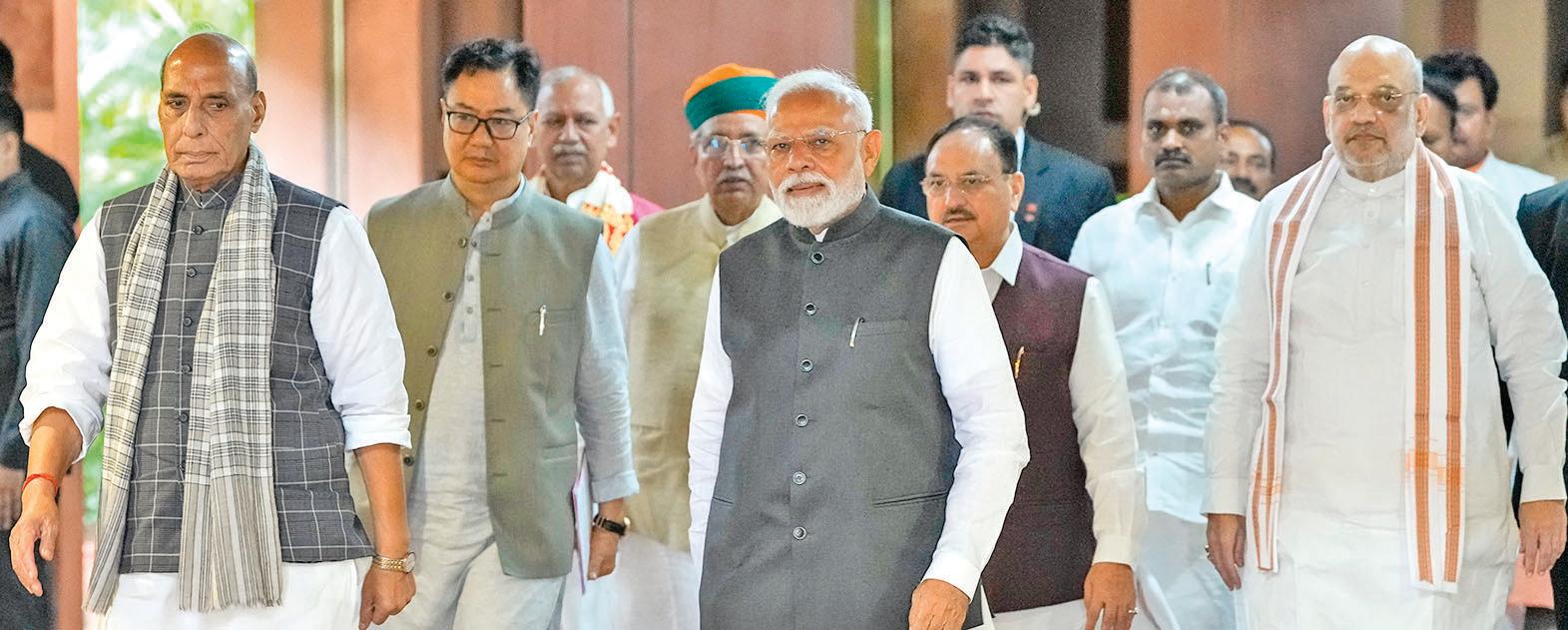 PM Modi Rallies NDA at Parliamentary Meet