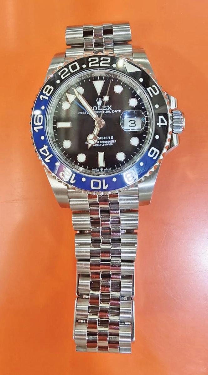 Airport Customs seizes luxe Rolex from passenger