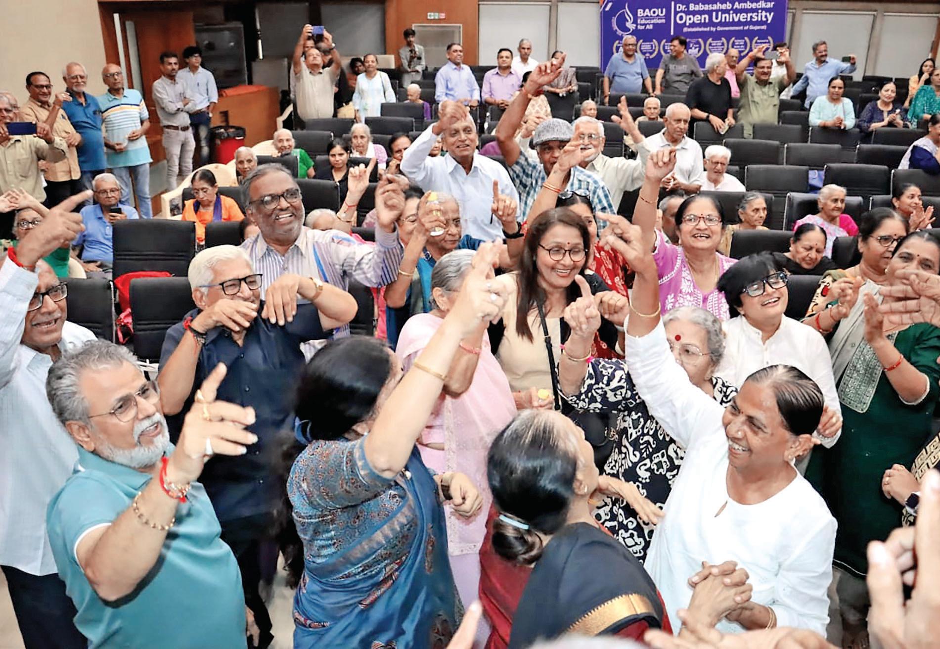 It's BAOU campus calling for elderly