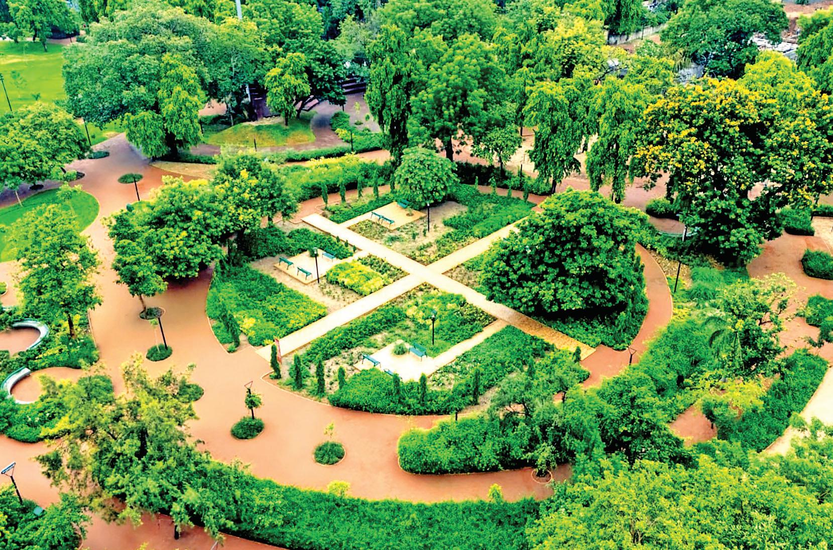 Shah Inaugurates Restored Historic Sardar Baug Garden