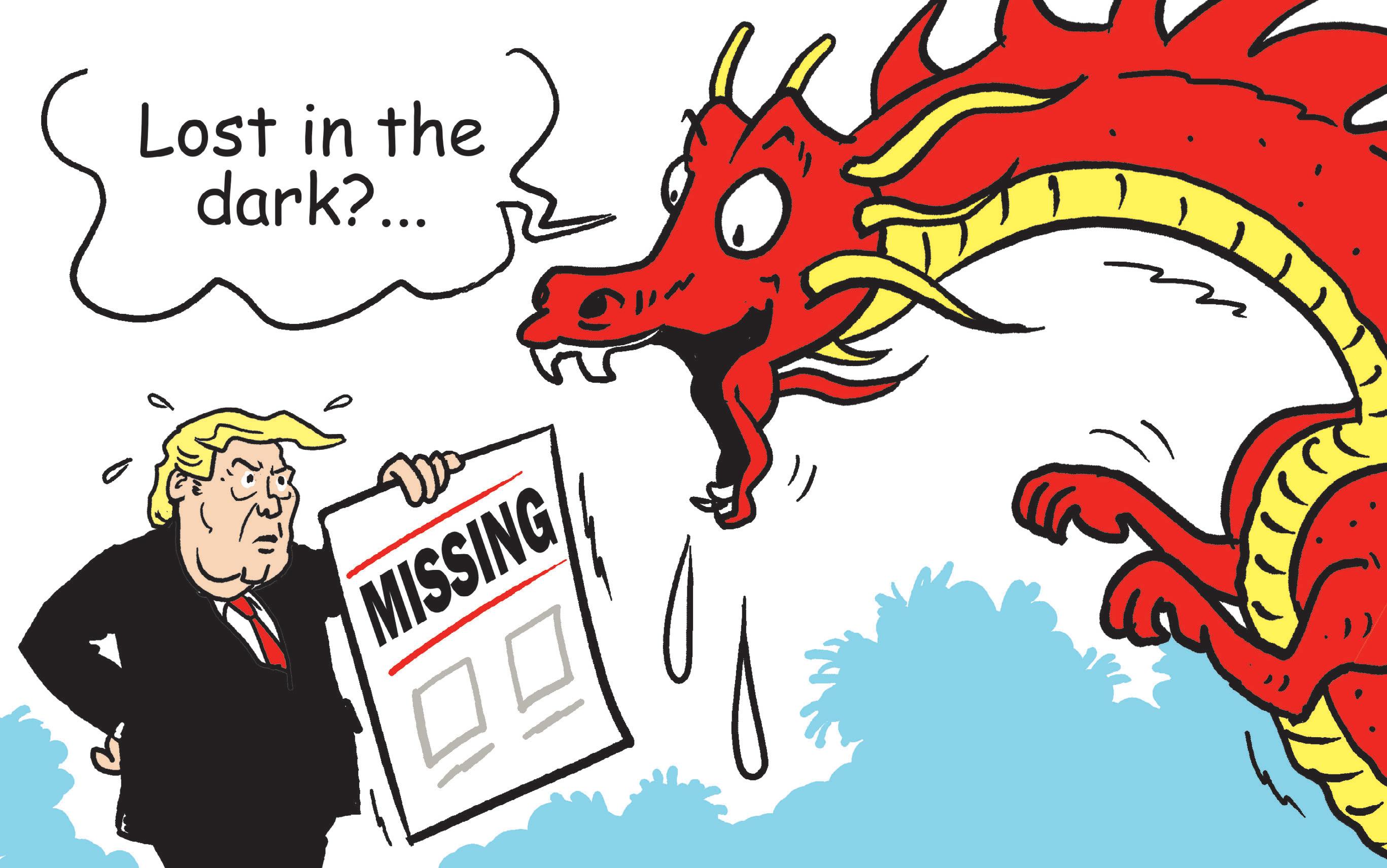 'Looks like we lost India, Russia to darkest China'